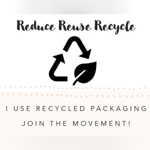 Reduce Reuse Recycle ♻️